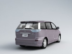 toyota estima 3D Model