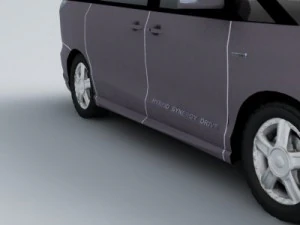 toyota estima 3D Model
