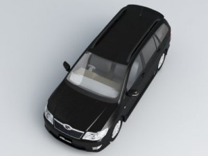 toyota fielder 3D 모델