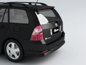 toyota fielder 3D Model