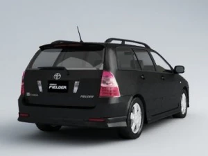 toyota fielder 3D Model