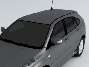 toyota harrier hybrid 3D Модель