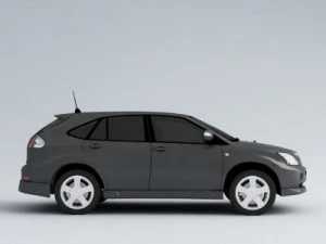 toyota harrier hybrid 3D Model
