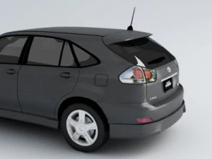 toyota harrier hybrid 3D Model