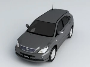 toyota harrier hybrid 3D Model