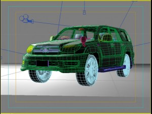 toyota hilux surf Model 3D