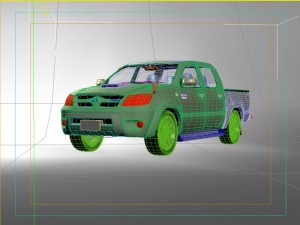 toyota hilux vigo 3D 모델