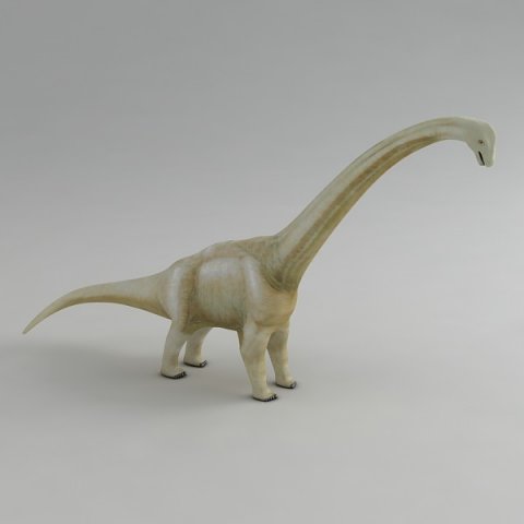 brachiosaurus 3D-Modell .c4d .max .obj .3ds .fbx .stl .blend 
