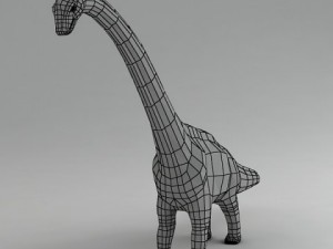 brachiosaurus 3D-Modell