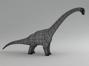 brachiosaurus 3D-Modell