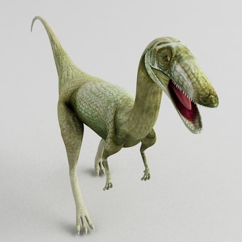 coelophysis 3D 모델 .c4d .max .obj .3ds .fbx .stl .blend 