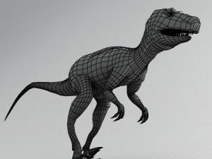 deinonychus Model 3D