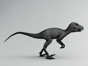 deinonychus Model 3D