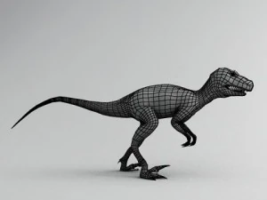 deinonychus 3D Model