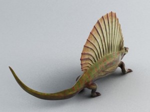 edaphosaurus Modello 3D