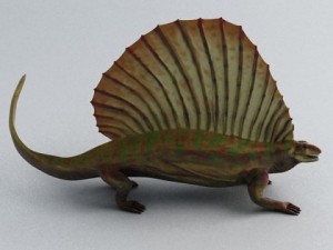 edaphosaurus Modello 3D