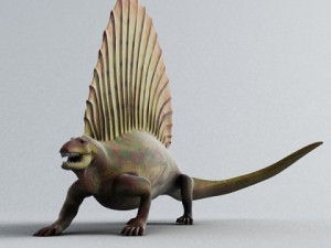 edaphosaurus Modello 3D