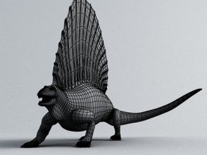 edaphosaurus Modello 3D