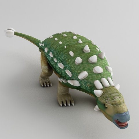 euoplocephalus Model 3D .c4d .max .obj .3ds .fbx .stl .blend 