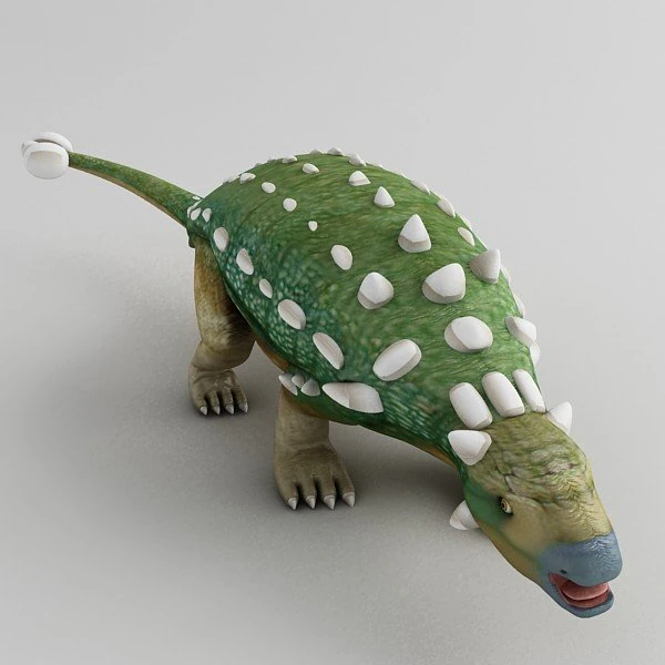 euoplocephalus 3D Model .c4d .max .obj .3ds .fbx .stl .blend