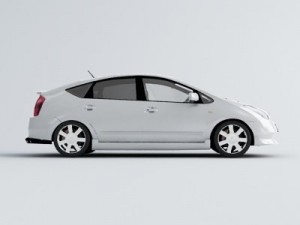 toyota prius 3d car model 3D Model