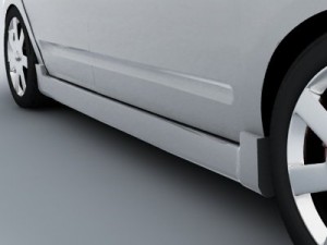 toyota prius 3d car model 3D Model