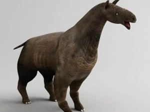 indricotherium Modello 3D