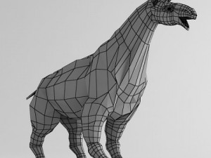 indricotherium 3D 모델