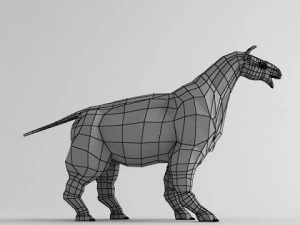 indricoterio Modelo 3D