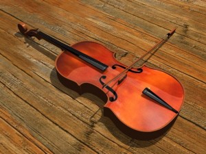 violin 3D Model