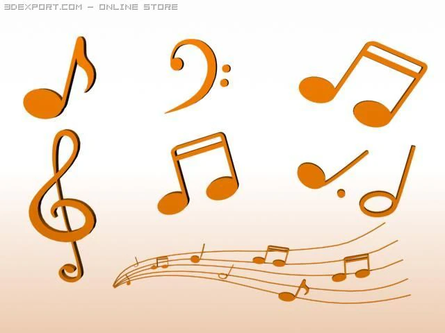 notation 3D Model .c4d .max .obj .3ds .fbx .stl .blend 