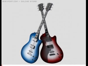 geetar 3D Модель