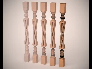 baluster 3D Model