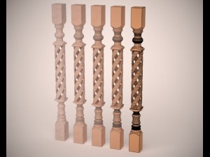 baluster 3D Model