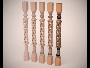 baluster 3D Model