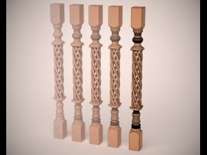 baluster 3D Model
