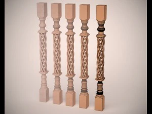 baluster 3D Model