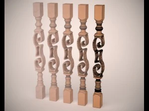 baluster 3D Model