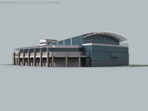 sporting club 01 Model 3D