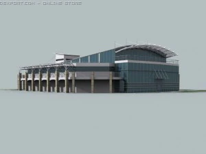 sporting club 01 3D Model