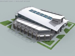 sporting club 01 3D Model
