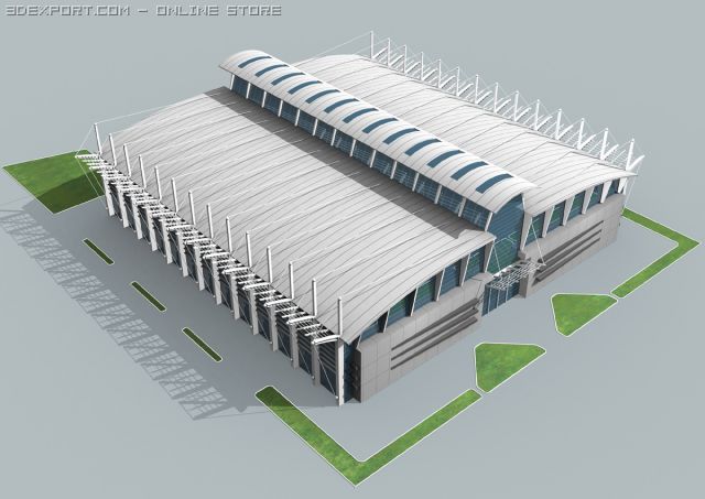 sporting club 02 3D Model .c4d .max .obj .3ds .fbx .stl .blend