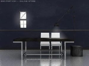 scena 4 radiosit&agrave; Modello 3D