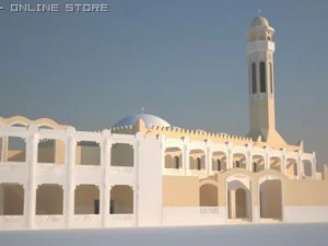 moschea Modello 3D