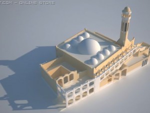 mosque Modelo 3D