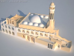 mosque Modelo 3D