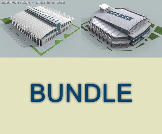 forfait club sportif Modèle 3D .c4d .max .obj .3ds .fbx .stl .blend 