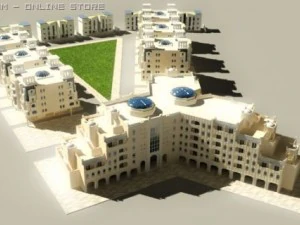 citt&agrave; Modello 3D