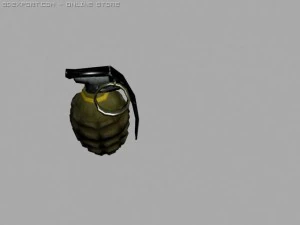 us grenade 3D Model