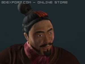 qin warrior Model 3D